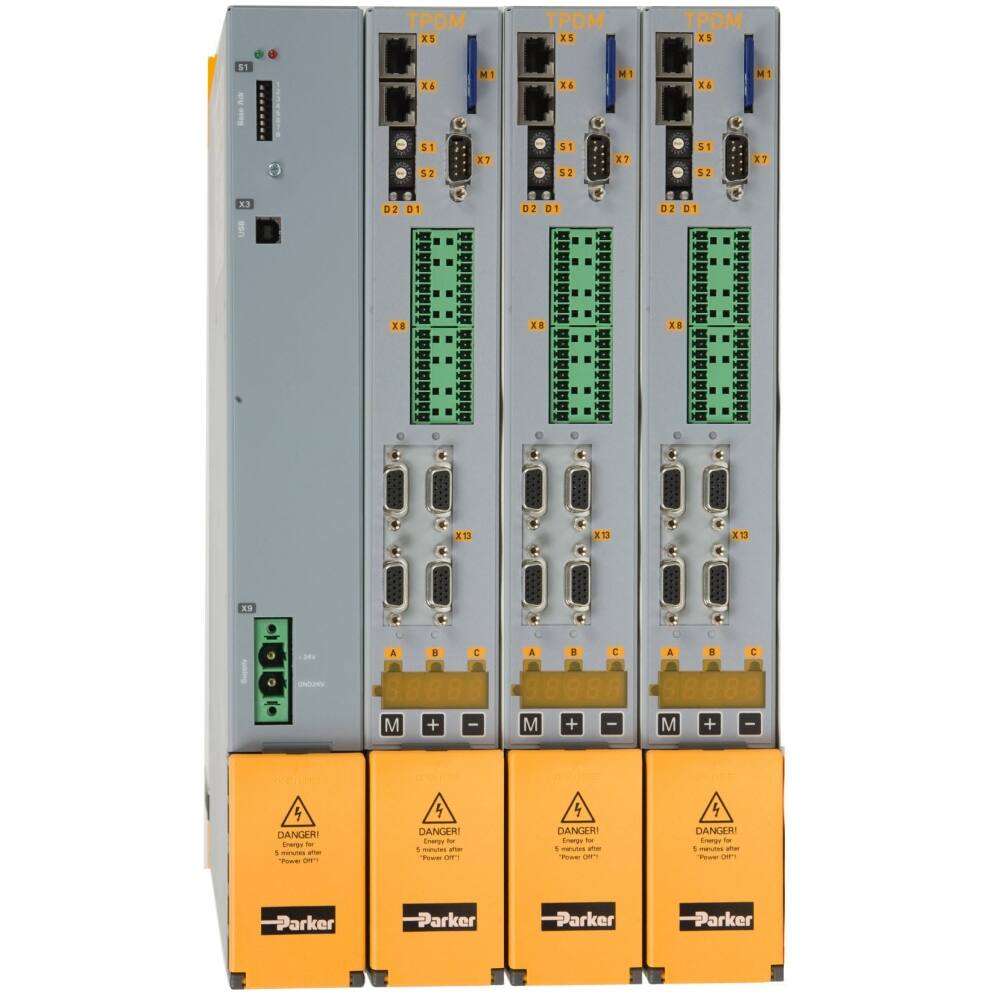 Parker TPD-M Twin Axis Servo Sürücü Tamiri
